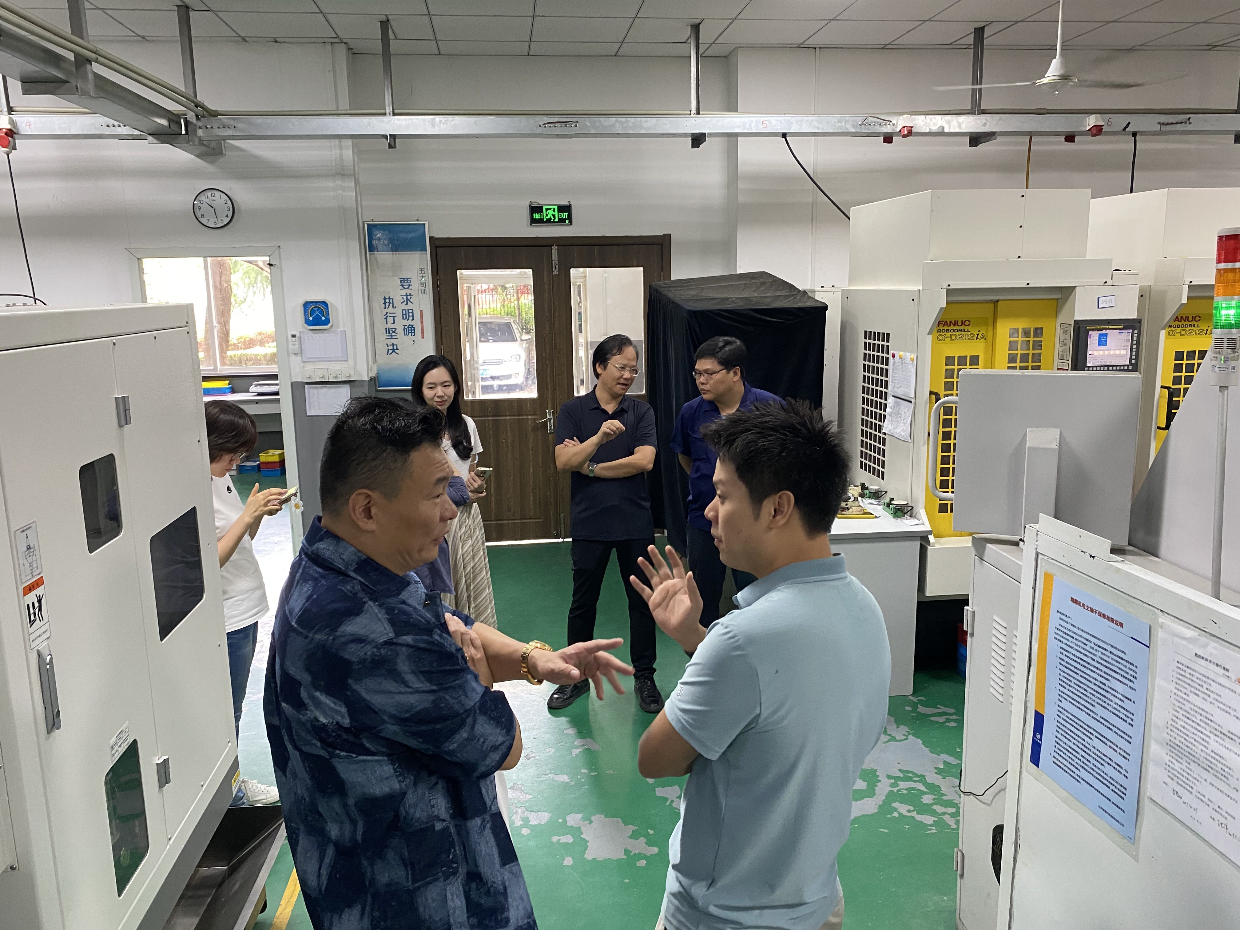 Nivida Company visited Shanghai Jinghe Industrial for exchange and guidance(pic1)