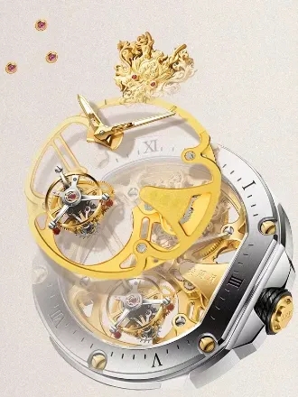 Jinghe Xin | Tourbillon - The "Golden Dragon" Shines Brightly(pic8)